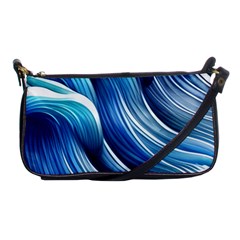 Sunny Ocean Wave Shoulder Clutch Bag by GardenOfOphir