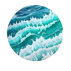 Waves On The Ocean Ii Mini Round Pill Box (pack Of 5) by GardenOfOphir