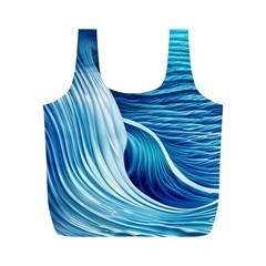 Summertime On The Sea Full Print Recycle Bag (m) by GardenOfOphir