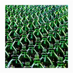 Bottles Green Drink Pattern Soda Refreshment Medium Glasses Cloth