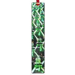 Bottles Green Drink Pattern Soda Refreshment Large Book Marks by Ravend