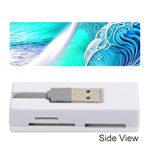 Pastel Simple Wave Memory Card Reader (Stick) Front