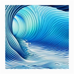 Nature s Beauty; Ocean Waves Medium Glasses Cloth (2 Sides) by GardenOfOphir