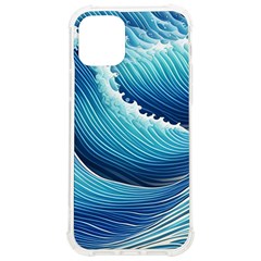 Simple Summer Wave Pattern Iphone 12/12 Pro Tpu Uv Print Case by GardenOfOphir