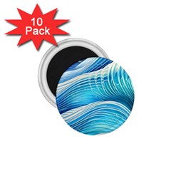 Sea Of Blue 1 75  Magnets (10 Pack) 