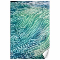 Wave Of The Ocean Canvas 20  X 30  by GardenOfOphir