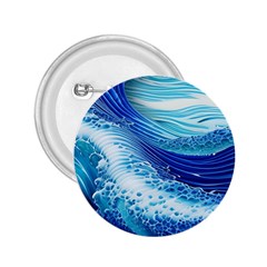 Water Waves 2 25  Buttons by GardenOfOphir