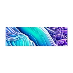 Ocean Waves In Pastel Tones Sticker Bumper (10 Pack) by GardenOfOphir