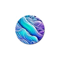 Ocean Waves In Pastel Tones Golf Ball Marker (10 pack)