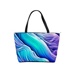 Ocean Waves In Pastel Tones Classic Shoulder Handbag