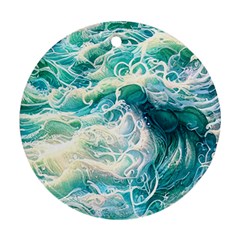 The Endless Sea Ornament (round) by GardenOfOphir