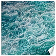 Nature Ocean Waves Canvas 12  X 12  by GardenOfOphir