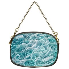 Nature Ocean Waves Chain Purse (one Side) by GardenOfOphir