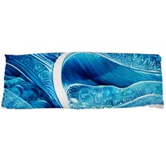 Blue Wave Body Pillow Case Dakimakura (two Sides) by GardenOfOphir