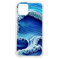Watercolor Wave Iphone 12 Mini Tpu Uv Print Case	 by GardenOfOphir