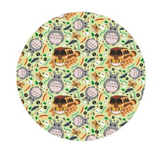 My Neighbor Totoro Pattern Mini Round Pill Box (pack Of 5)