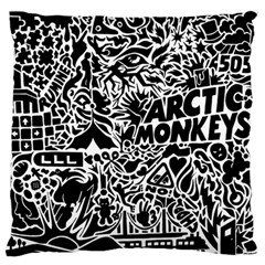 Arctic Monkeys Standard Premium Plush Fleece Cushion Case (one Side)