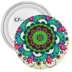 Artistic Pattern Mandala 3  Buttons