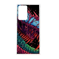 Floral Digital Art Tongue Out Samsung Galaxy Note 20 Ultra Tpu Uv Case by Jancukart