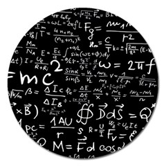 E=mc2 Text Science Albert Einstein Formula Mathematics Physics Magnet 5  (round) by Jancukart