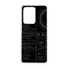 Black Background With Text Overlay Mathematics Trigonometry Samsung Galaxy S20 Ultra 6 9 Inch Tpu Uv Case by Jancukart