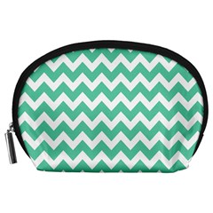 Chevron Pattern Giftt Accessory Pouch (large) by GardenOfOphir