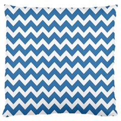 Chevron Pattern Gifts Large Premium Plush Fleece Cushion Case (one Side) by GardenOfOphir