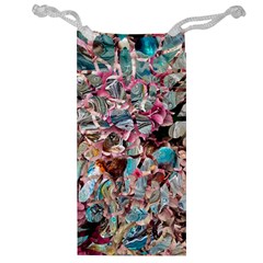 Aqua blend Jewelry Bag