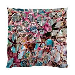 Aqua Blend Standard Cushion Case (two Sides) by kaleidomarblingart