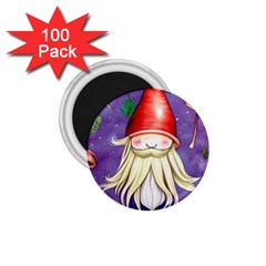 Sacred Mushroom 1 75  Magnets (100 Pack)  by GardenOfOphir