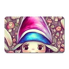 Magic Mushrooms For Conjuring Magnet (rectangular) by GardenOfOphir