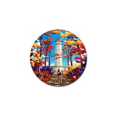 Lighthouse Golf Ball Marker by artworkshop