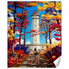 Lighthouse Canvas 11  X 14  by artworkshop