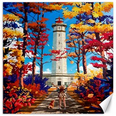 Lighthouse Canvas 16  X 16  by artworkshop