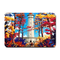 Lighthouse Small Doormat by artworkshop