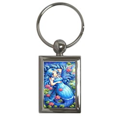 Mermay Key Chain (rectangle) by artworkshop