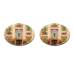 Mosque Cufflinks (oval) by artworkshop