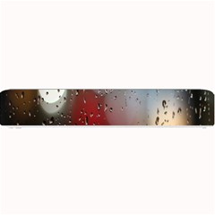 Rain On Window Small Bar Mat by artworkshop