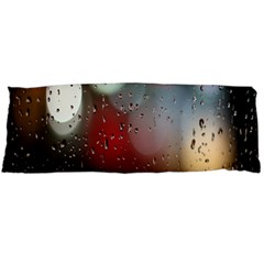 Rain On Window Body Pillow Case (dakimakura) by artworkshop