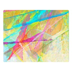 Abstract-14 One Side Premium Plush Fleece Blanket (large) by nateshop