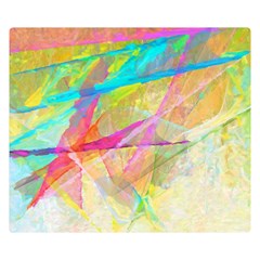 Abstract-14 One Side Premium Plush Fleece Blanket (small) by nateshop