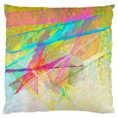 Abstract-14 Standard Premium Plush Fleece Cushion Case (two Sides) by nateshop