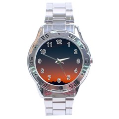 Sky Gradient Stainless Steel Analogue Watch