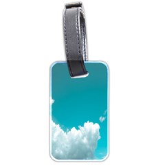 Clouds Hd Wallpaper Luggage Tag (two Sides)