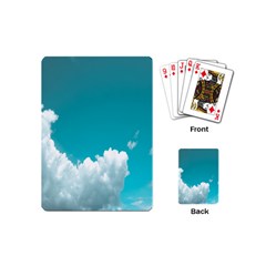 Clouds Hd Wallpaper Playing Cards Single Design (mini) by artworkshop