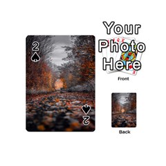 Breathe In Nature Background Playing Cards 54 Designs (mini)