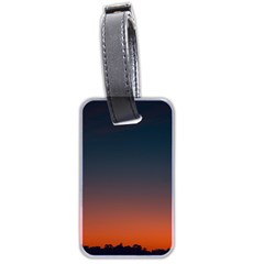 Sky Gradient Luggage Tag (two Sides) by artworkshop