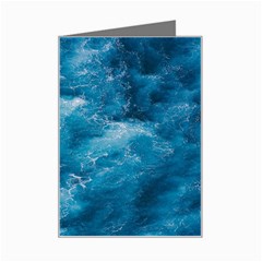 Blue Water Speech Therapy Mini Greeting Card by artworkshop