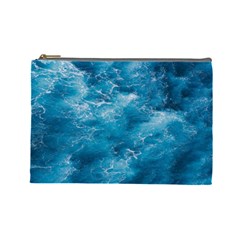 Blue Water Speech Therapy Cosmetic Bag (large) by artworkshop