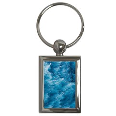 Blue Water Speech Therapy Key Chain (rectangle) by artworkshop